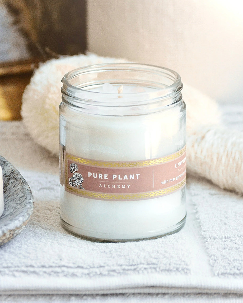 7 oz Universal Love-Rose Geranium w/Rose Quartz by Pure Plant Alchemy - 2