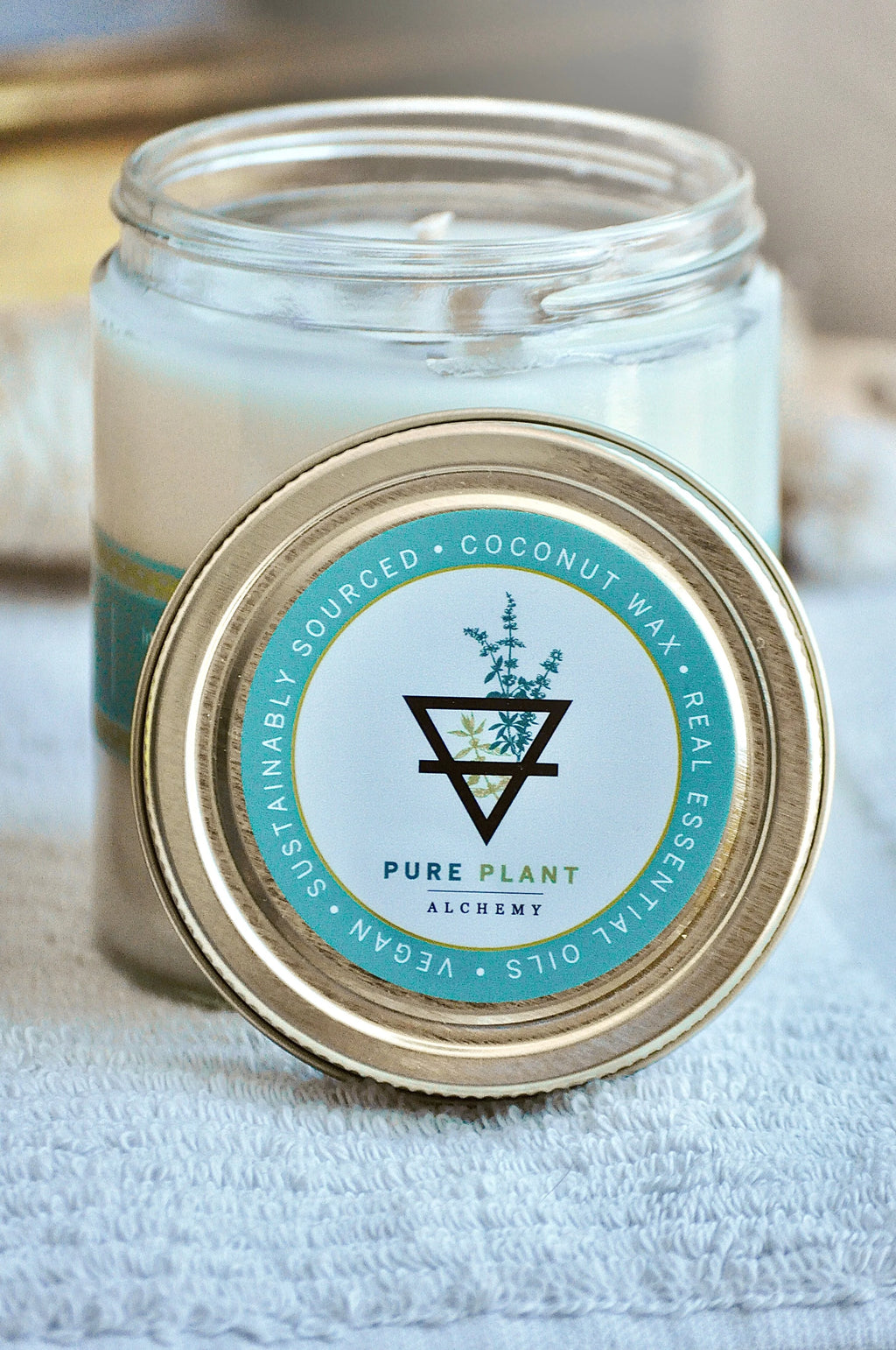 7 oz Imagination + Intuition Neroli-Jasmine w/Labradorite Crystals Pure Plant Alchemy - 2