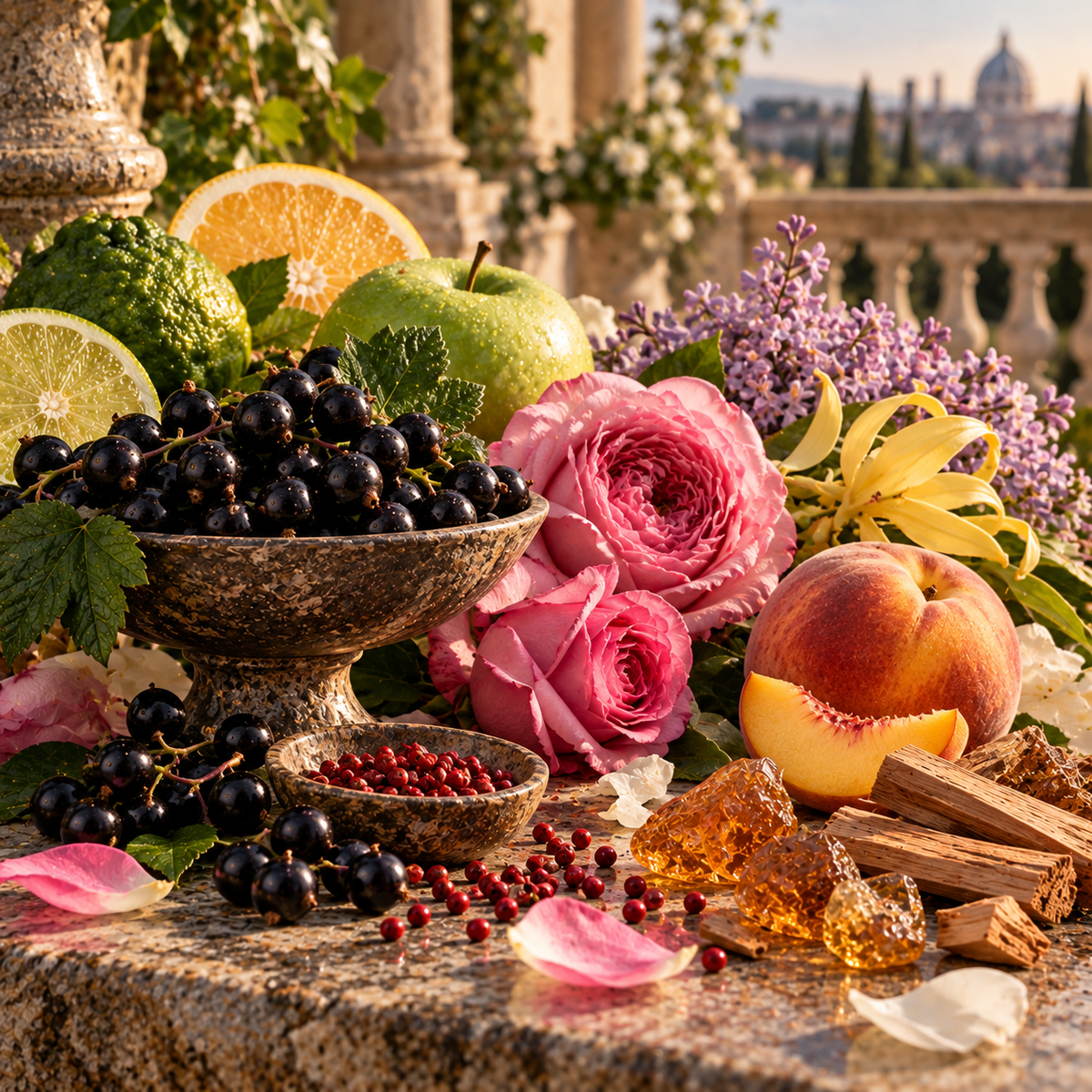 Cassis Rose & Amber