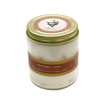 7 oz Universal Love-Rose Geranium w/Rose Quartz by Pure Plant Alchemy