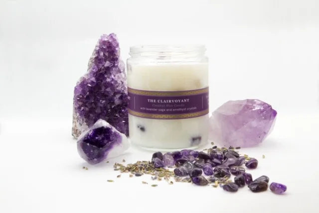 7 oz The Clairvoyant-Lavender Sage w/Amethyst Crystals by Pure Plant Alchemy - 3