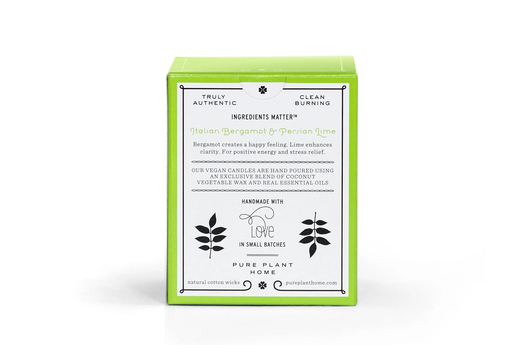 6 oz Gift Box Glass Italian Bergamot/Persian Lime - 2