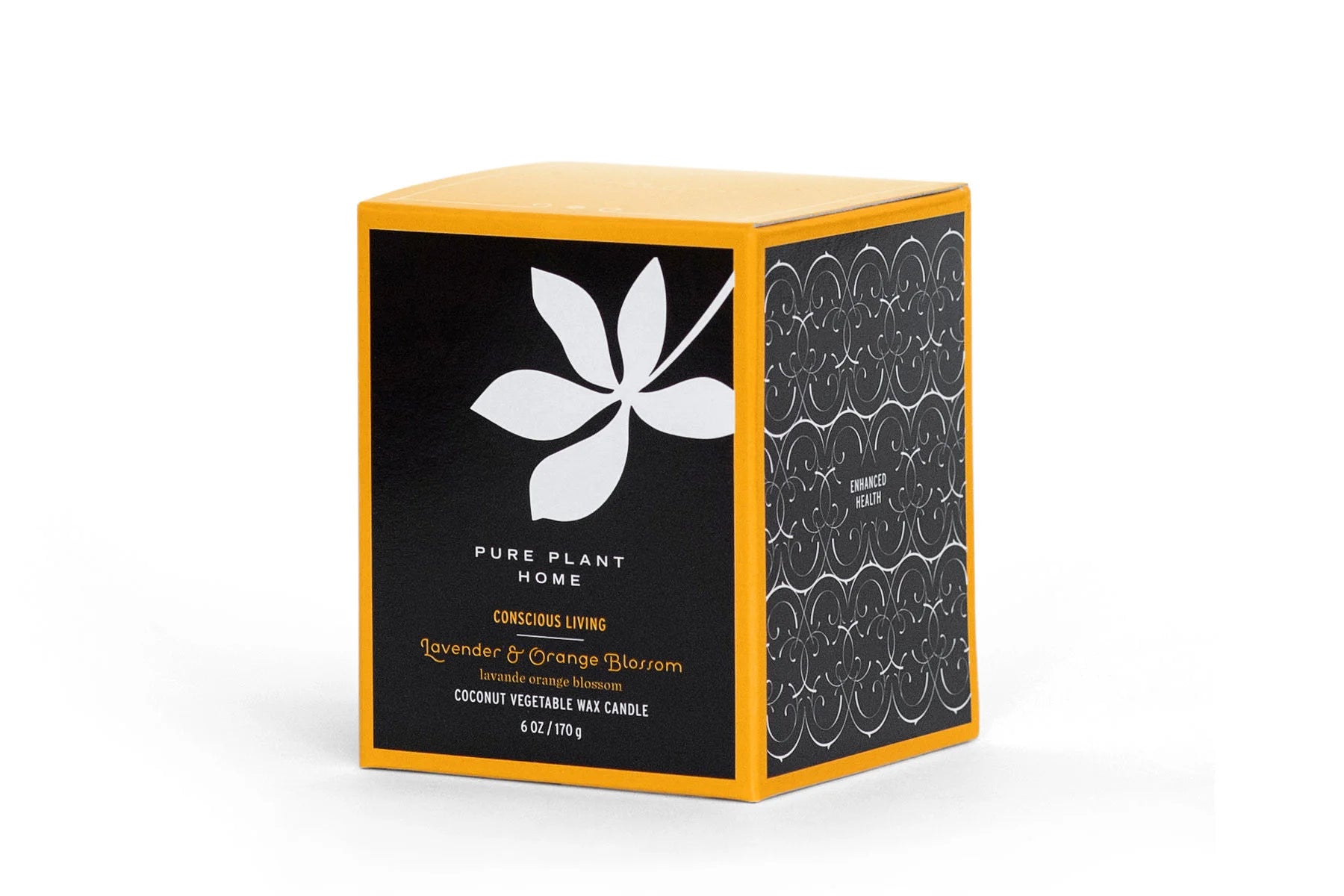 6 oz Gift Box Glass Lavender/Orange Blossom - 3