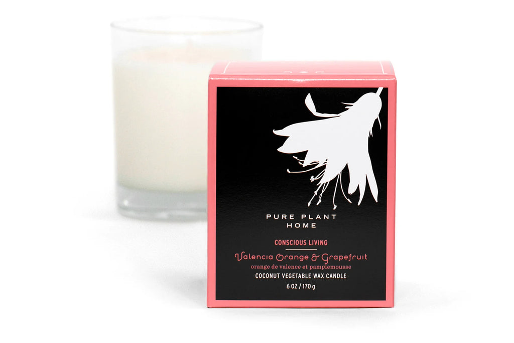 6 oz Gift Box Glass Valencia Orange/Grapefruit