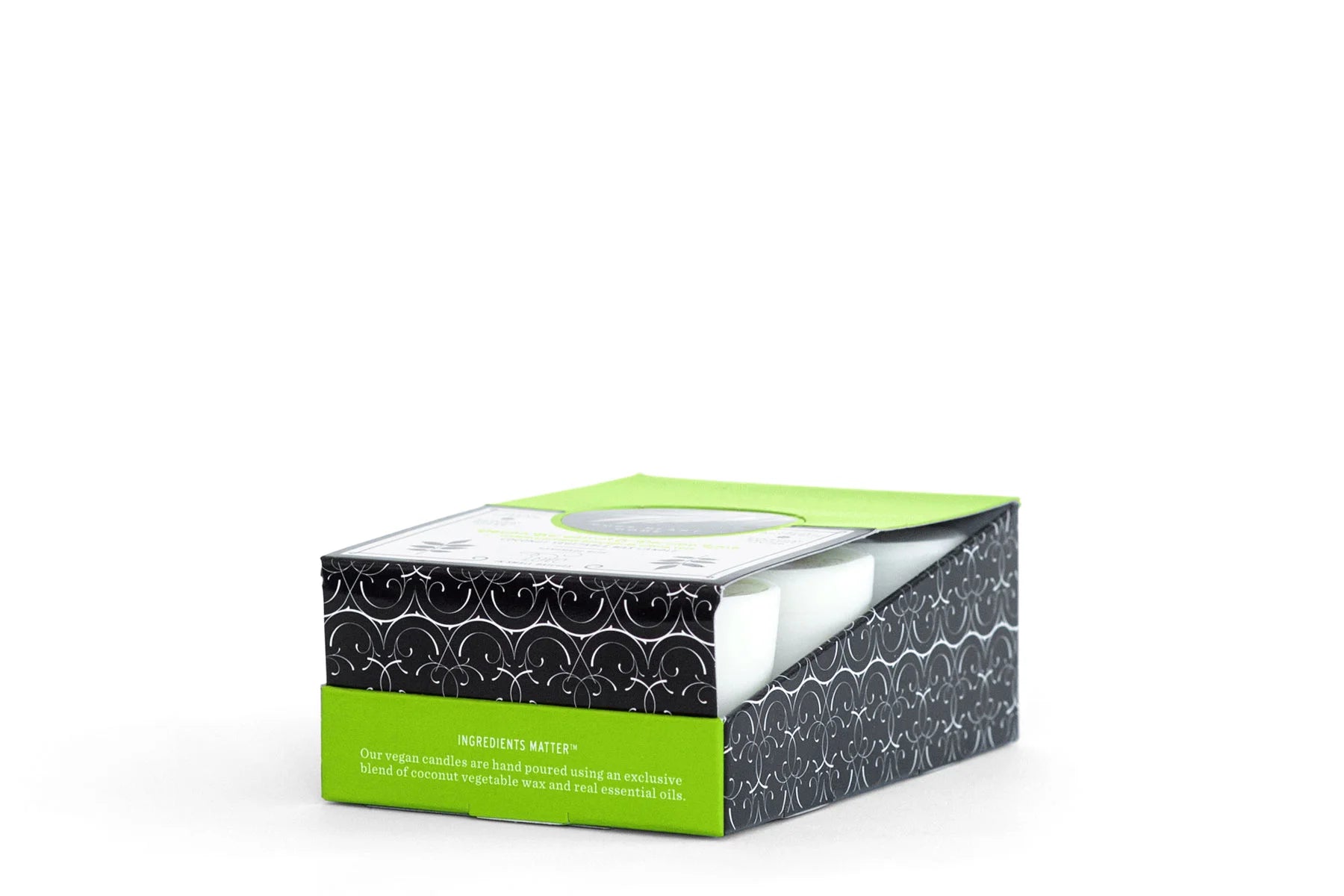 1.9 oz Votive 6 pk Italian Bergamot/Persian Lime Coconut Vegetable Wax blend - 2