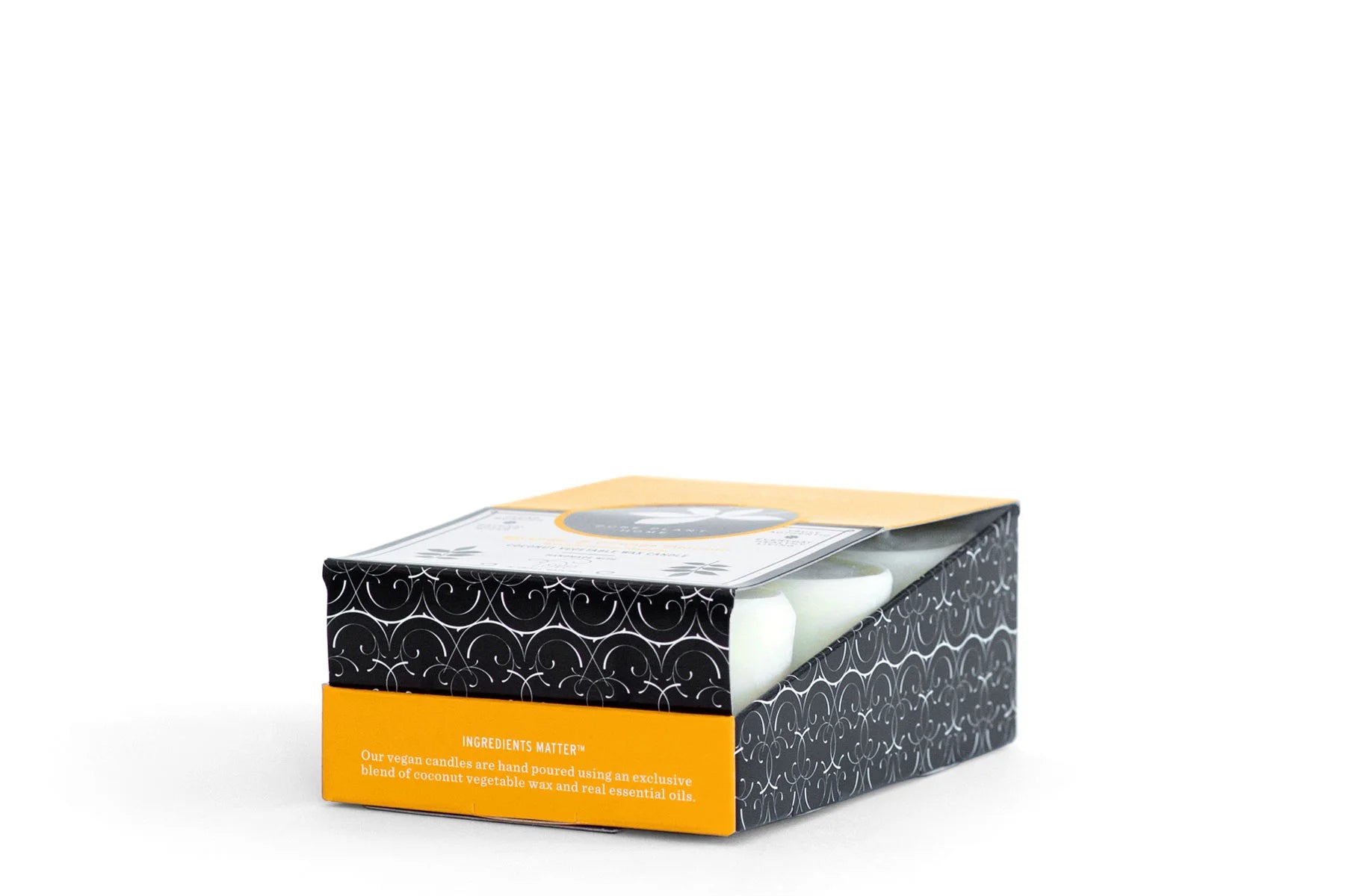 1.9 oz Votive 6 pk Lavender/Orange Blossom Coconut Vegetable Wax blend - 2