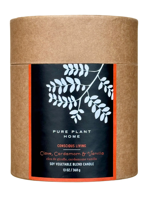 13 oz Clove, Cardamom & Vanilla Pillar Candle