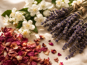 Soft, floral, romantic