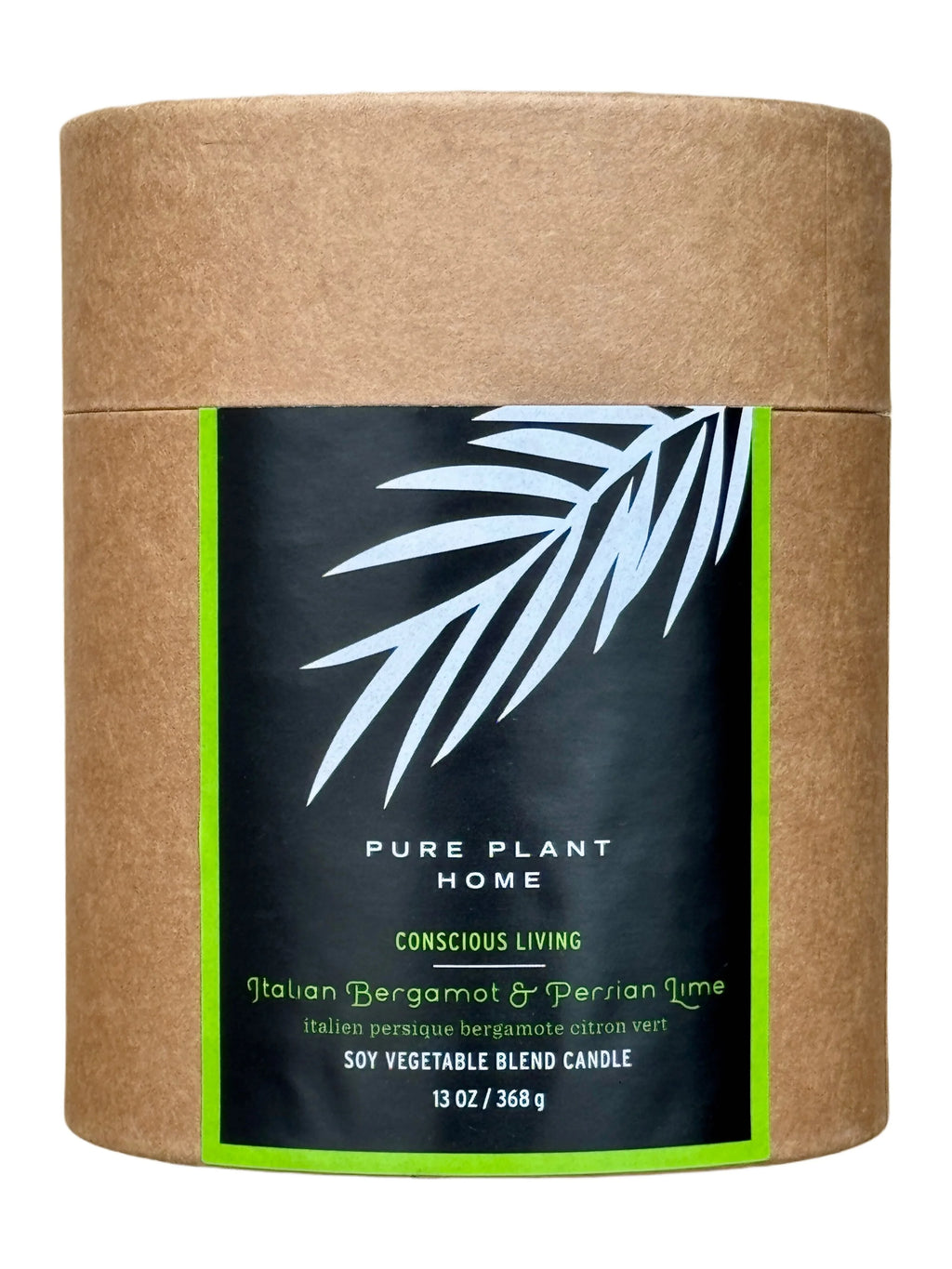 13 oz Italian Bergamot & Persian Lime Pillar Candle