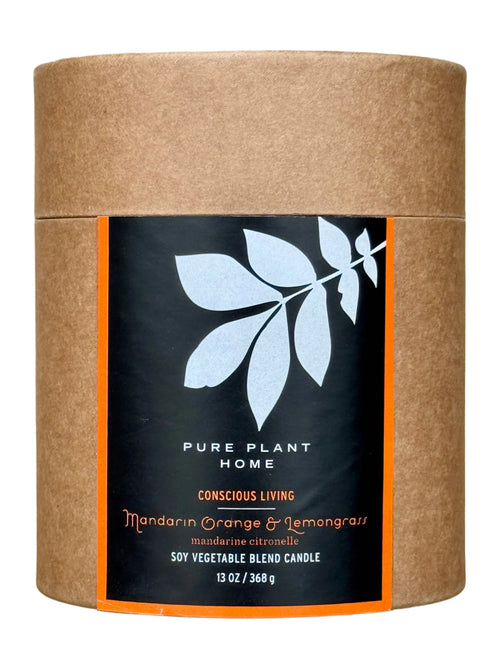 13 oz Mandarin Orange & Lemongrass Pillar Candle
