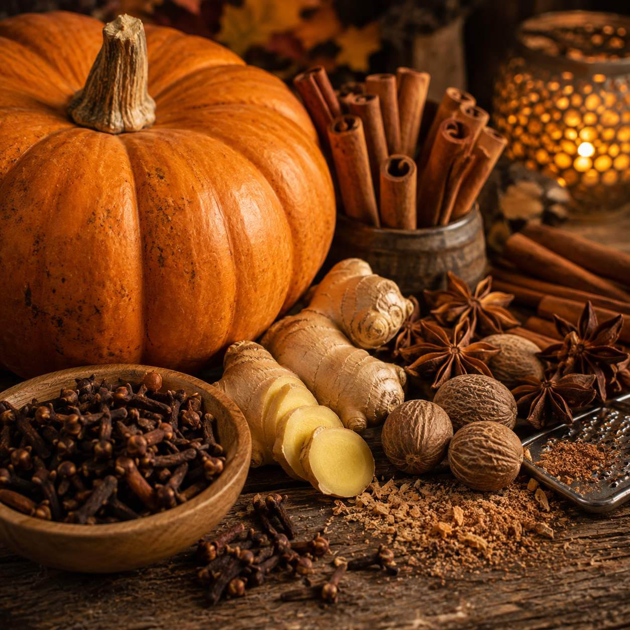 Clove, Ginger & Nutmeg