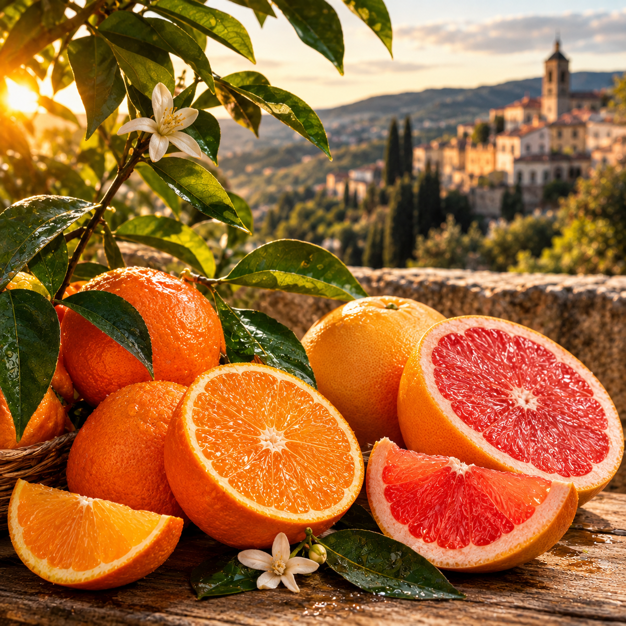 Valencia Orange & Grapefruit